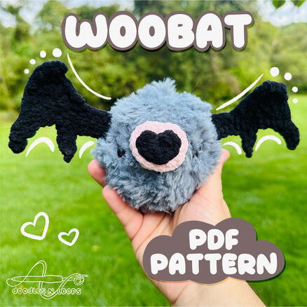 Woobat PDF Pattern